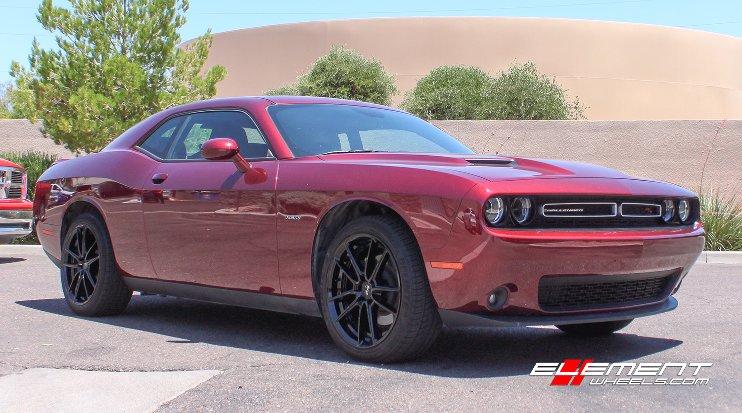 20 inch Niche DFS Gloss Black M223 on 2018 Dodge Challenger RT