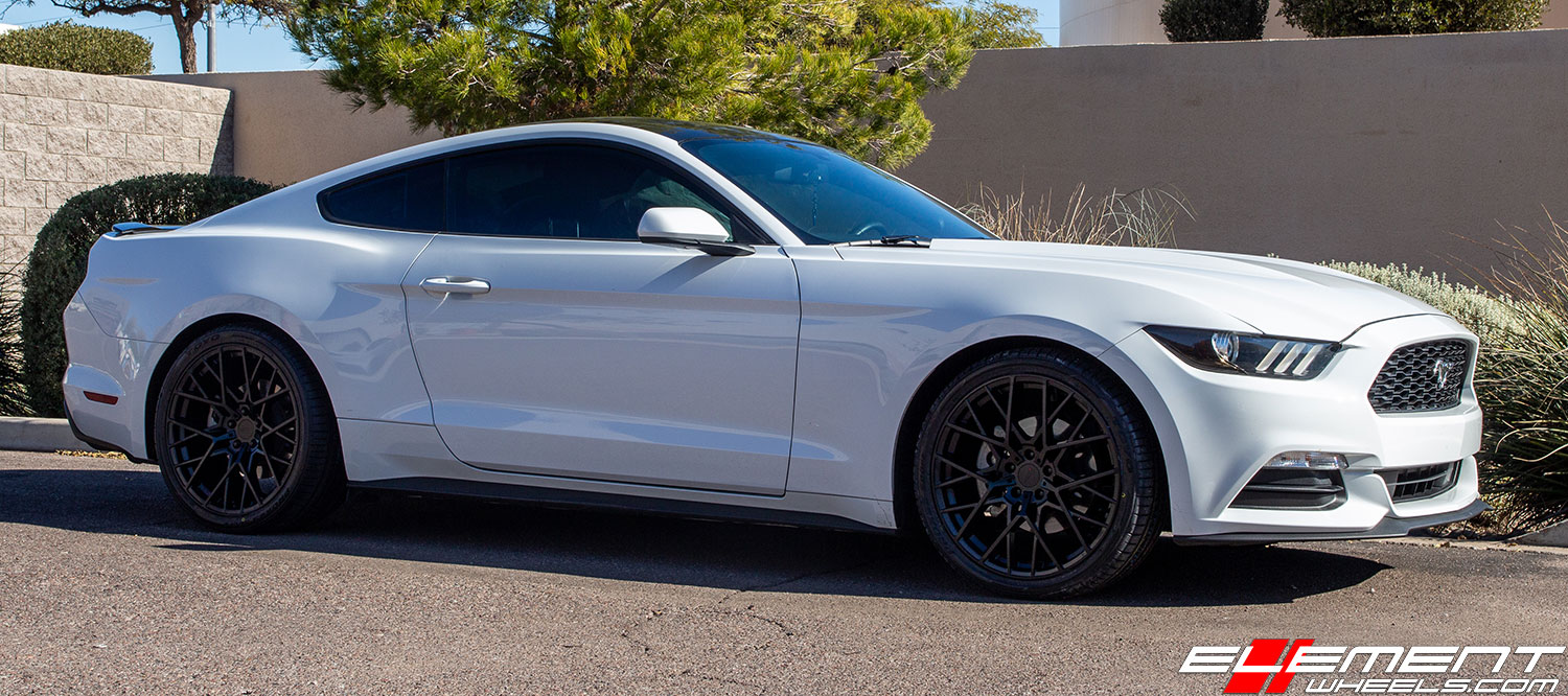 20 inch TSW Sebring Matte Black on 2017 Ford Mustang V6
