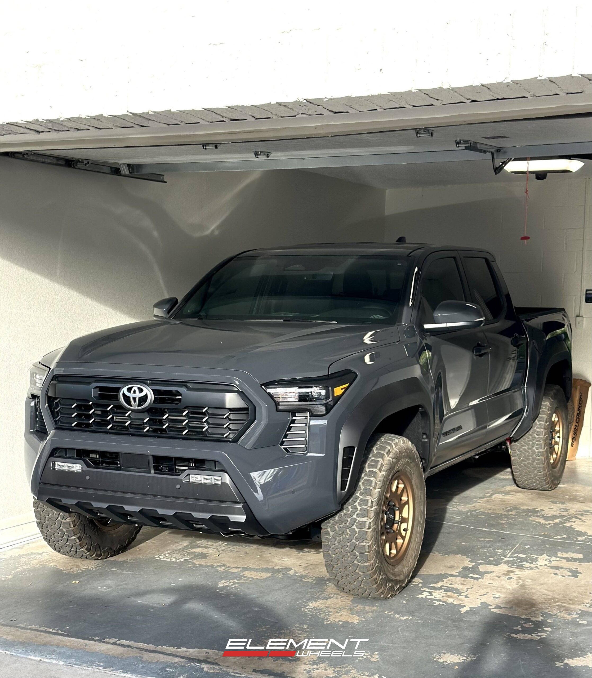 17 inch Method MR703 in Bronze on a 2024 Toyota Tacoma