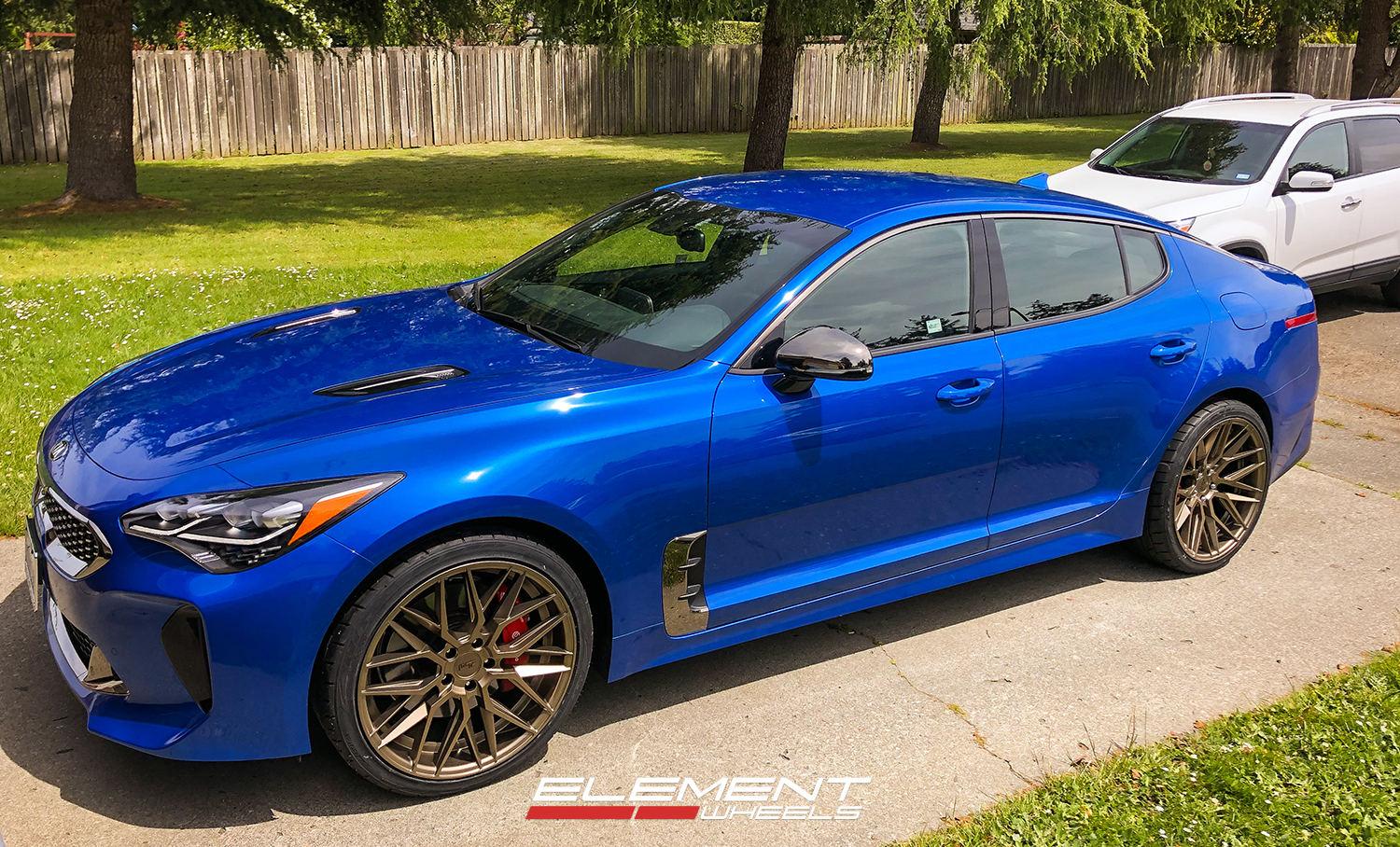 20 inch Niche Gamma Matte Bronze M191 on 2019 Kia Stinger GT RWD