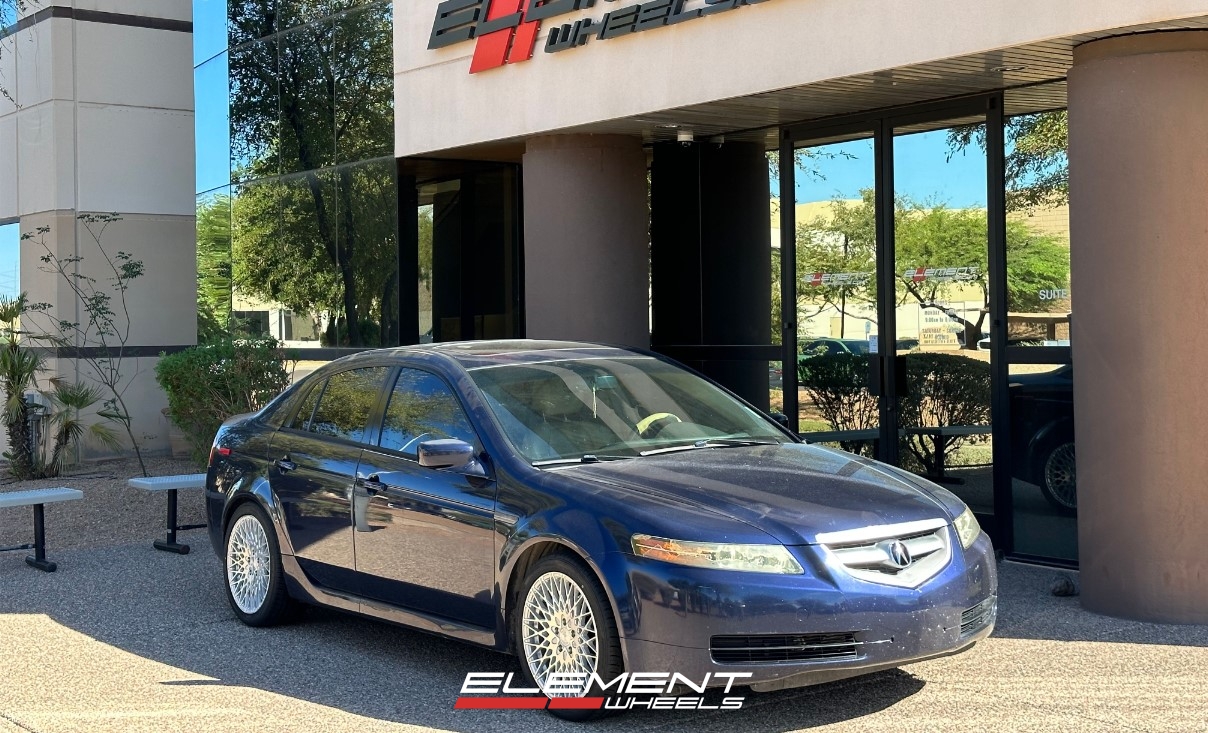 18 inch Avant Garde M540 Machined Silver on a 2006 Acura TL